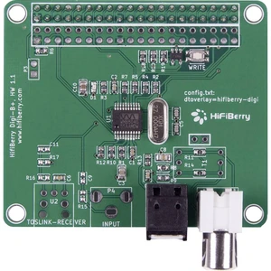 Zvuková karta Raspberry Pi® RB-Hifiberry-DIGI + Raspberry Pi® A +, Raspberry Pi® B +, Raspberry Pi® 2 B, Raspberry Pi® 3