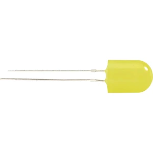 TRU COMPONENTS 1556867 LED s vývodmi   biela guľatý 8 mm  360 ° 80 mA 3.4 V