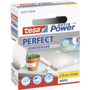 tesa PERFECT 56341-00028-03 páska so skleným vláknom tesa® Extra Power biela (d x š) 2.75 m x 19 mm 1 ks