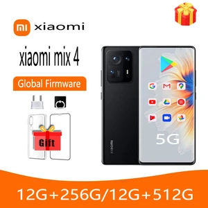 Redmi Xiaomi MIX 4 zoom 8+256 120w Wireless50W Qualcomm Snapdragon 888Plus MIUI12.5 Full screen Curved screen