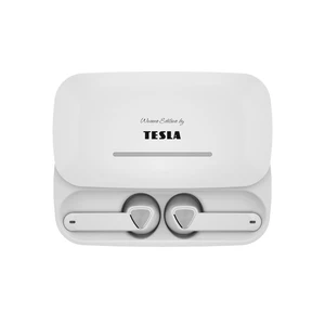 TESLA Sound EB20 Bezdrôtové Bluetooth slúchadlá -Luxury white