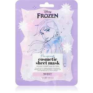 Mad Beauty Frozen Anna plátenná maska s rozjasňujúcim a hydratačným účinkom 25 ml