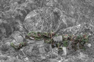3dielny maskovací kryt Rifle Camo Ghosthood® IRR – Concamo Green (Farba: Concamo Green)