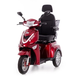 CHAMPION elektromos háromkerekű scooter -  1000W-os motor, bordó