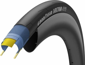 Goodyear Vector 4Seasons Tube Type 29/28" (622 mm) 25.0 Black Folding Pneumatico per bicicletta da strada