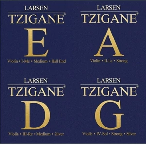 Larsen Tzigane violin SET, E loop end