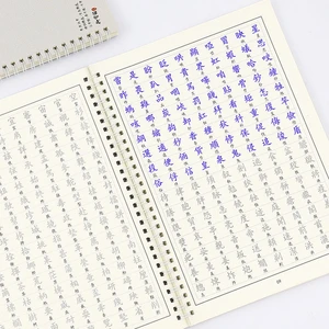 Traditional Chinese Character Pen Calligraphy Copybook Beginner Traditional Regular Script Calligraphy Hard Pen Writing Copybook