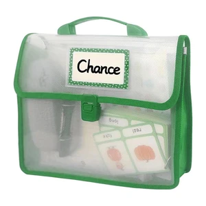 Clear Book Carrying Bag Clear Document Bag With Handle Multifunctional Schoolbag Handbag For Books Files Documents Mobile Phones