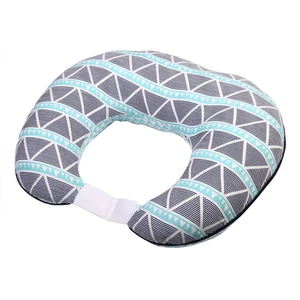 Bacati Liam Aztec Aqua/Navy Large Triangles Muslin Nursing Pillow Cover fits perfectly only Bacati
