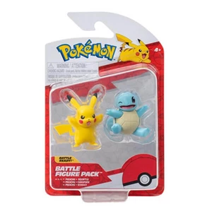 Orbico Pokémon akčné figúrky Pikachu a Squirtle - 5 cm