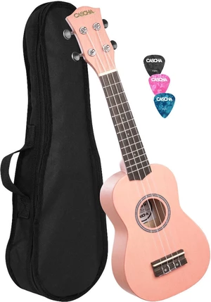 Cascha HH 3968 Ukelele soprano Pink