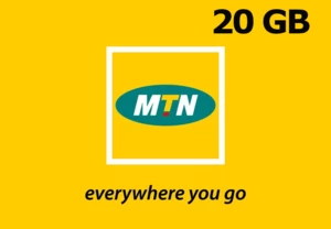 MTN 20 GB Data Mobile Top-up ZA