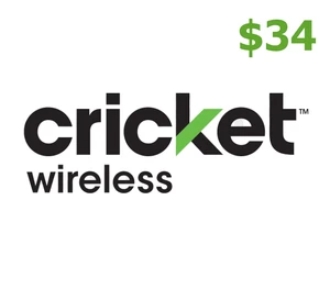 Cricket $34 Mobile Top-up US