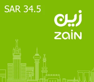 Zain 34.5 SAR Gift Card SA