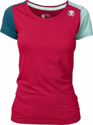 Rafiki Chulilla Lady T-Shirt Short Sleeve Earth Red 40 Koszula outdoorowa