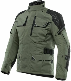 Dainese Ladakh 3L D-Dry Jacket Army Green/Black 60 Giacca in tessuto
