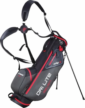 Big Max Dri Lite Seven G Black/Red Borsa da golf Stand Bag