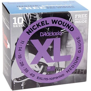 D'Addario EXL115-10P Cuerdas para guitarra eléctrica