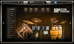 XLN Audio AD2: Session Percussion Updaty & Upgrady (Digitálny produkt)