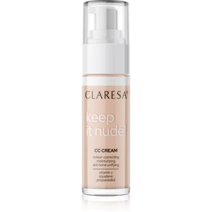 Claresa Keep It Nude hydratační make-up pro sjednocení barevného tónu pleti odstín 102 Warm Medium 33 g