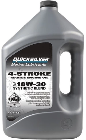 Quicksilver FourStroke Outboard Engine Oil Synthetic Blend 10W30 4 L Aceite para motores de 4 tiempos