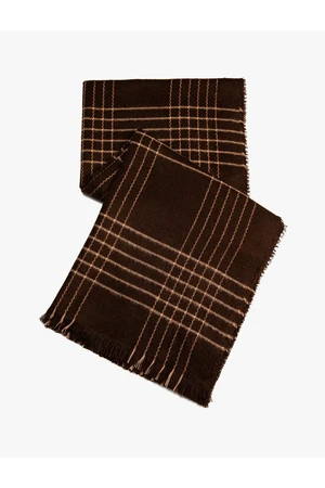 Koton Plaid Basic Scarf