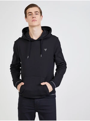 Black Mens Hoodie Guess - Men