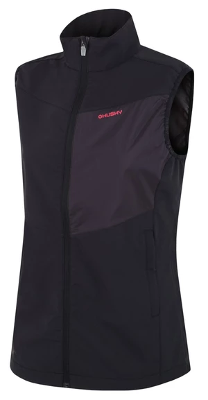 Women's softshell vest HUSKY Salien L black