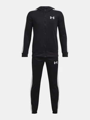 Under Armour UA Kit Knit Hooded Track Suit-BLK - Guys