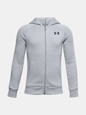 Under Armour Mikina Ua Rival Cotton Fz Bluza z kapturem-Gry