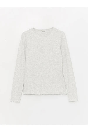 LC Waikiki Crew Neck Long Sleeve Girls T-Shirt