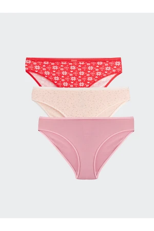 LC Waikiki Patterned Bikini Panties 3 Pack