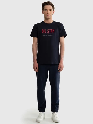 Tričko Big Star Man shirt_ss 150045 modré-403