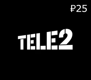 Tele2 ₽25 Mobile Top-up RU