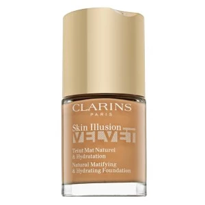Clarins Skin Illusion Velvet Natural Matifying & Hydrating Foundation tekutý make-up s matujícím účinkem 112.3N Sandalwood 30 ml