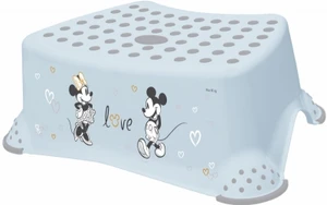 Keeeper Stolička, schůdek s protiskluzovou funkcí - Mickey Mouse, modrý