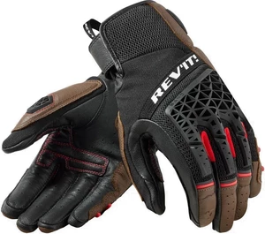 Rev'it! Gloves Sand 4 Brown/Black XL Mănuși de motocicletă