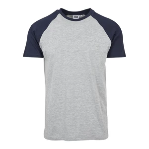 Raglan contrasting T-shirt grey/navy