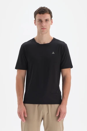 Dagi Black Crew Neck Short Sleeve T-Shirt
