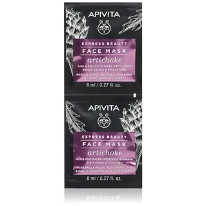 Apivita Express Beauty Face Mask intenzívna hydratačná maska s aloe vera 2x8 ml