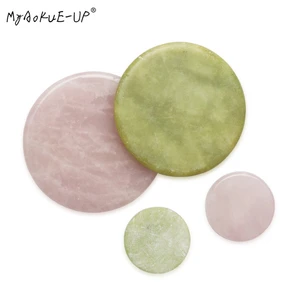 1 pc Glue Adhesive Pallet Crystal Jade Stone Holder Grafting Tool Lash Eyelashes Makeup Eyelash Extension