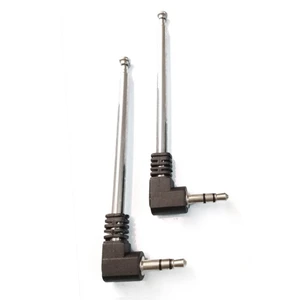1pc FM Radio Antenna Phone Antenna 3.5mm Extensible Antenna HIFI Frequency Modulation Audio Antenna 250mm
