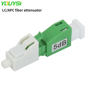 2pcs LC/APC fiber attenuator female to male plug type 1 3 5 7 10 15 20dB FTTH Fiber Optic Attenuator