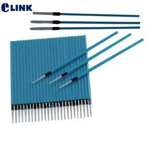 100pcs/box USA OAM fiber optic cleaning sticks 1.25mm/2.5mm for cleaning Apertures Swabs for LC MU SC FC end face