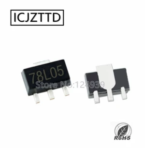 100PCS 78L05 78L06 78L08 78L09 78L10 78L12 78L15 78L18 78L24 78L33 SOT89 SOT-89 Encapsulate Three Terminal Voltage Regulator