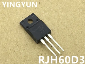 10PCS/Lot RJH60D3 RJH60D3DPP RJH60D3DPE TO-220F Power IGBT Transistor