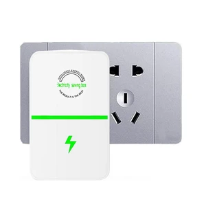 Power Energy Electricity Saving Box Socket Power Factor Saver Device Household Electric Saver 90V-250V US/EU/UK Adapter 2023