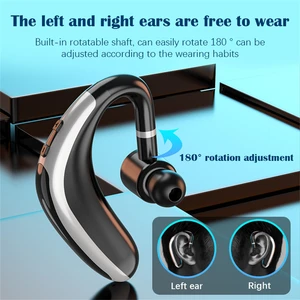 Earphone Ear Clip Design About 12 Grams Sports Headset Talk Time About 20 Hours Hd Voice Headset Touch Control Headset