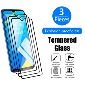 3PCS Full Cover Screen Protector on Realme GT 2 Pro 8i Q3S Q3T Tempered Glass For Realme GT Neo 2 2T 8 7 Q3 Pro C21Y C35 glass
