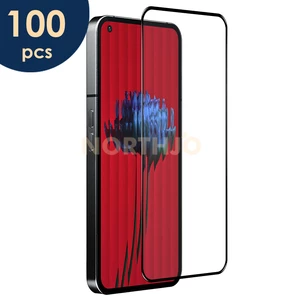100 Pcs Full Coverage Tempered Glass Film Screen Protector For nothing phone 1